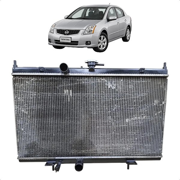 Radiador Agua Dianteiro Nissan Sentra 2.0 16v 2007 A 2013