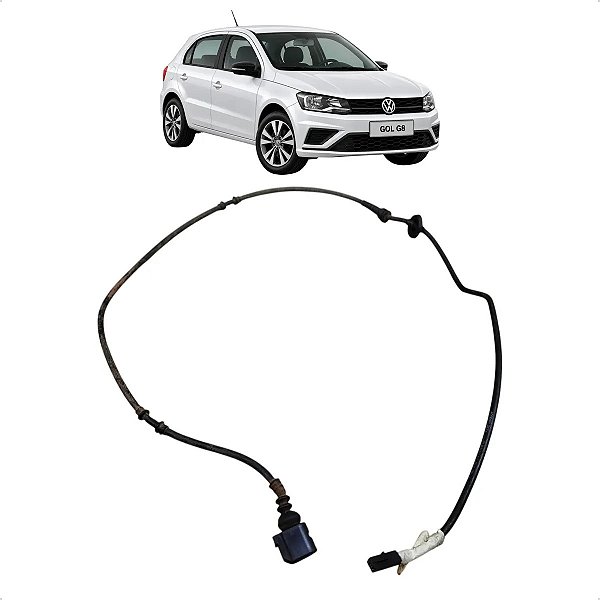 Chicote Sensor Freio Abs Traseiro Vw Gol G7 2016 A 2022
