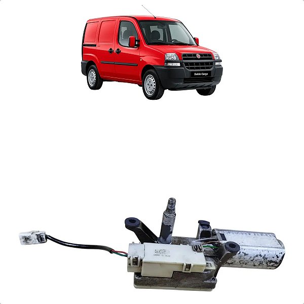 Motor Limpador Traseiro Fiat Doblo 2002 A 2009 64343019