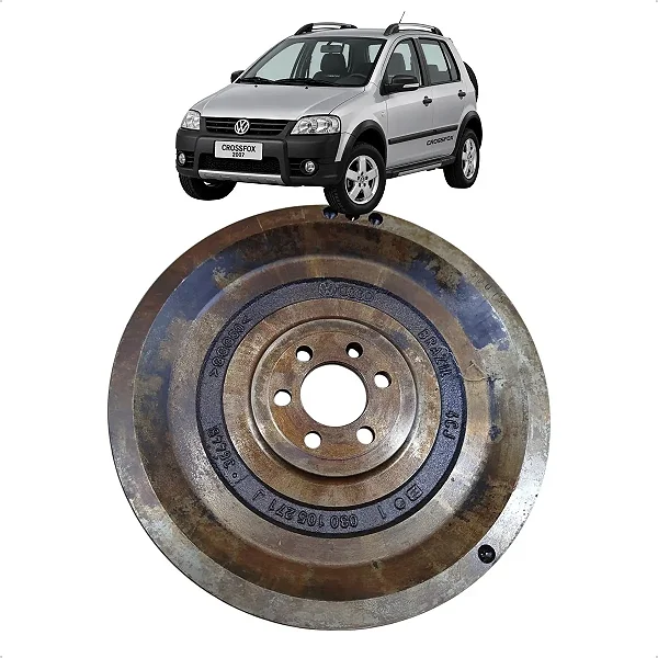Cremalheira Volante Motor Vw Crossfox Fox Polo 2003 A 2014
