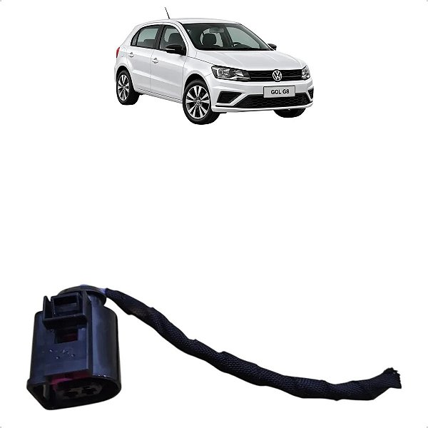 Chicote Alternador Vw Gol Voyage 2016 A 2022 1.0 3cc 2 Vias