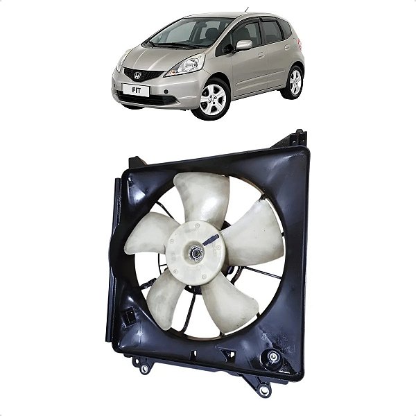 Defletor Eletroventilador Ventoinha Honda Fit 2009 A 2014