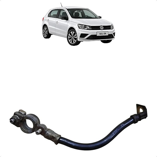 Cabo Negativo Bateria Aterramento Vw Gol G7 Voyage 1.0 3cc