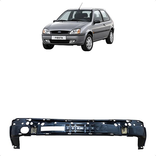 Alma Parachoque Traseiro Ford Fiesta Hatch 1996 A 2002