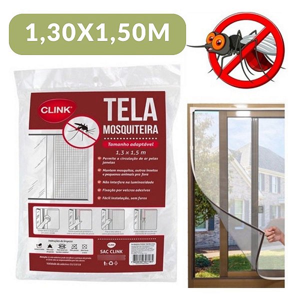 Tela Mosquiteiro 1,30x1,50m