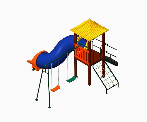Playground KMP-0102 Krenke 4,84 m faixa de valor em R$ 20.400,00