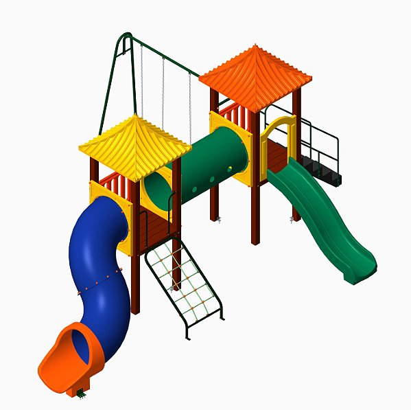 Playground KMP-0203 Krenke 7,00 m faixa de valor em R$ 29.400,00