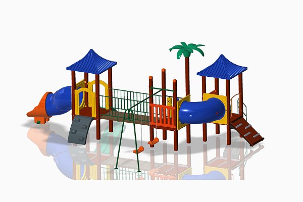 Playground KMP-0305 Kids Krenke 12,50 m faixa de valor em R$ 29.400,00