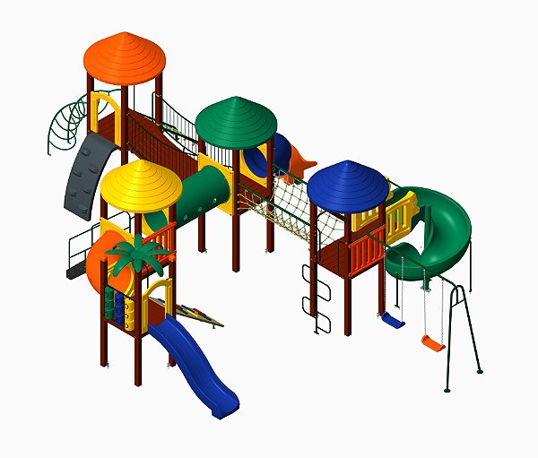Playground KMP-0502 Krenke 11,00 m faixa de valor em R$ 44.000,00