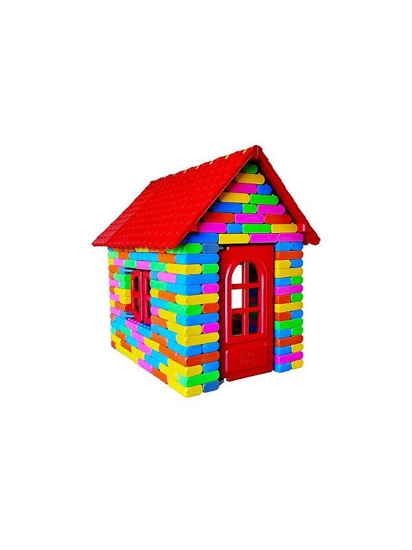 Casinha de Bloco Polibloc Creche