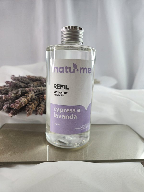 Refil Difusor de Aroma - Cypress e  Lavanda  250 ml