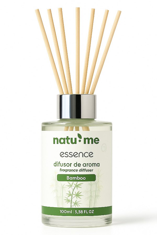Difusor de Aroma - Bamboo Vidro 100 ml