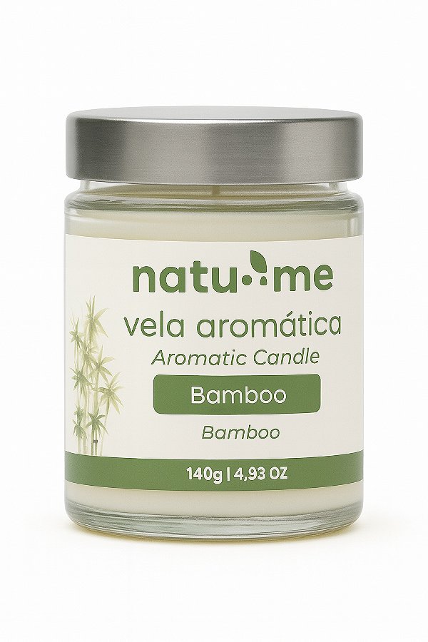Vela Aromática Bamboo 140 gr