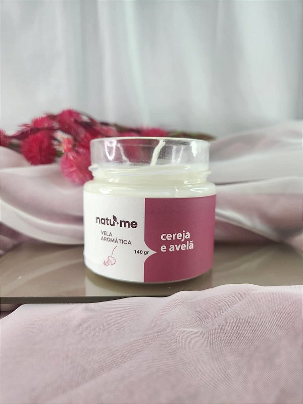 Vela Aromática Cereja e Avelã 140 gr