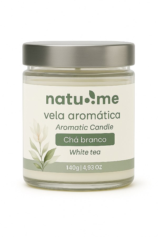 Vela Aromática Chá Branco 140 gr