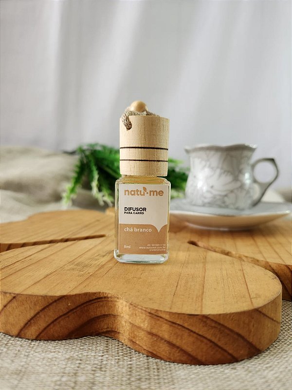 Difusor de Carro - Chá Branco - 8 ml