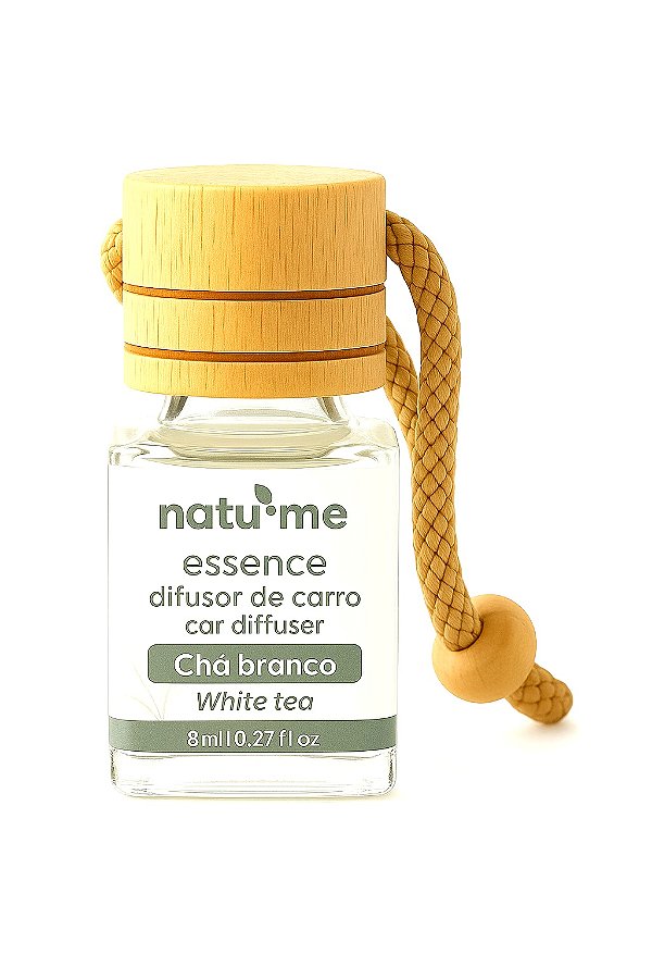 Difusor de Carro - Chá Branco - 8 ml