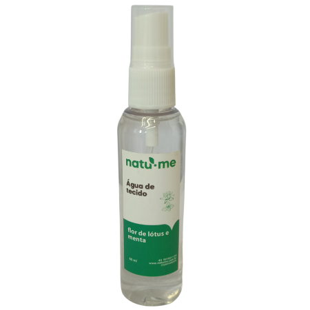 Água de tecido - Flor de Lótus e Menta 60 ml