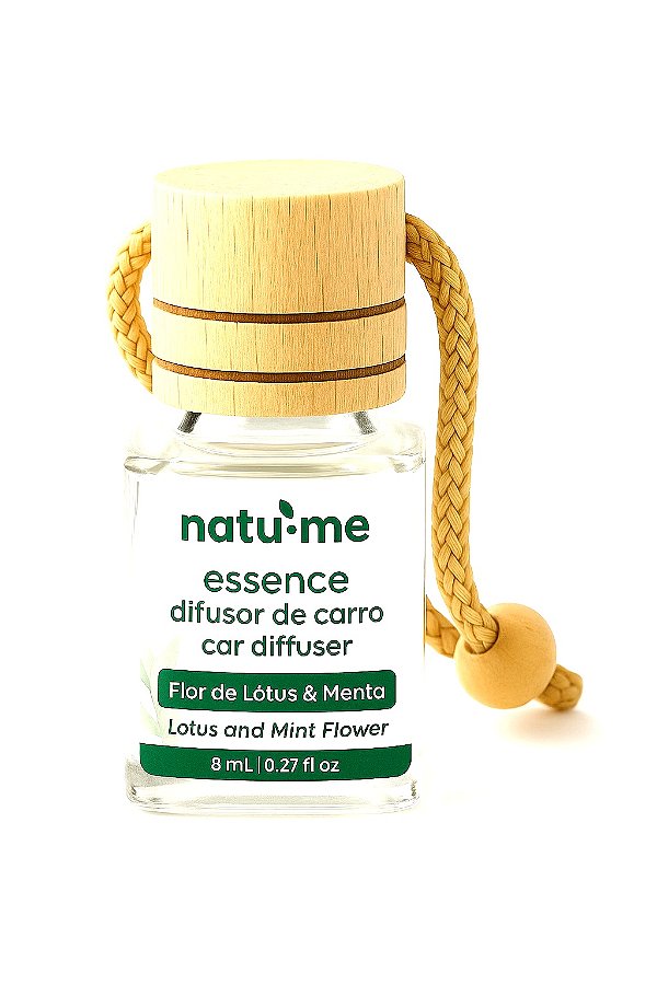 Difusor de Carro - Flor de Lótus e Menta - 8 ml