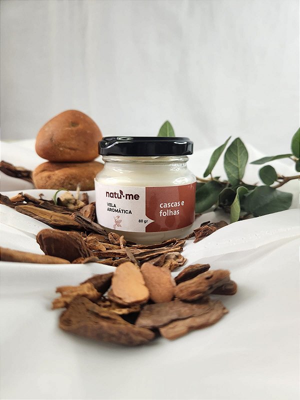 Vela Aromática Cascas e Folhas 80 gr