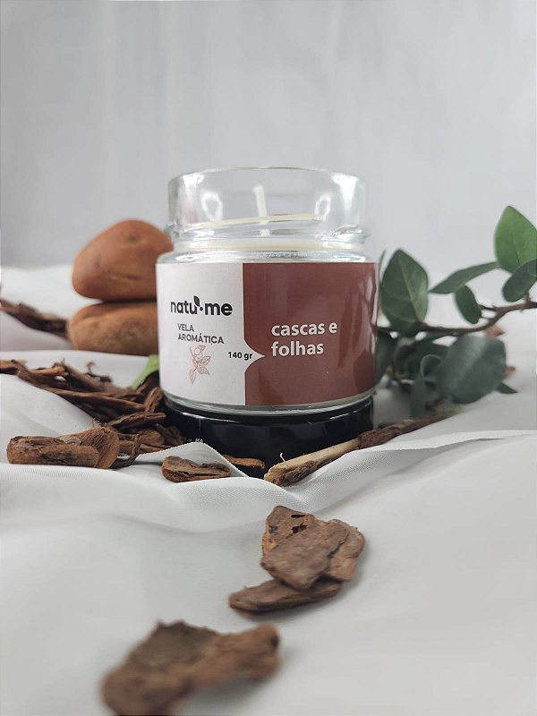 Vela Aromática Cascas e Folhas 140 gr