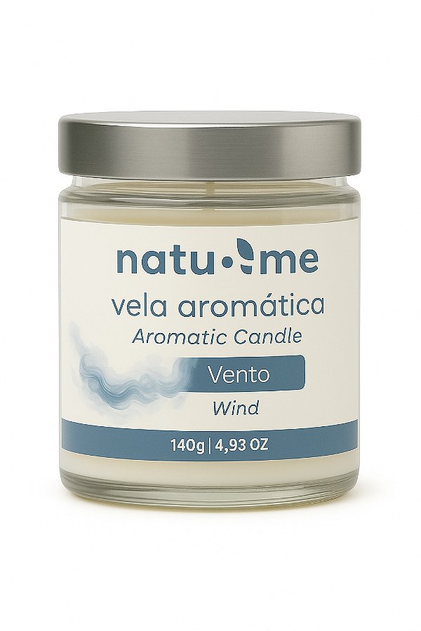 Vela Aromática Vento 140 gr