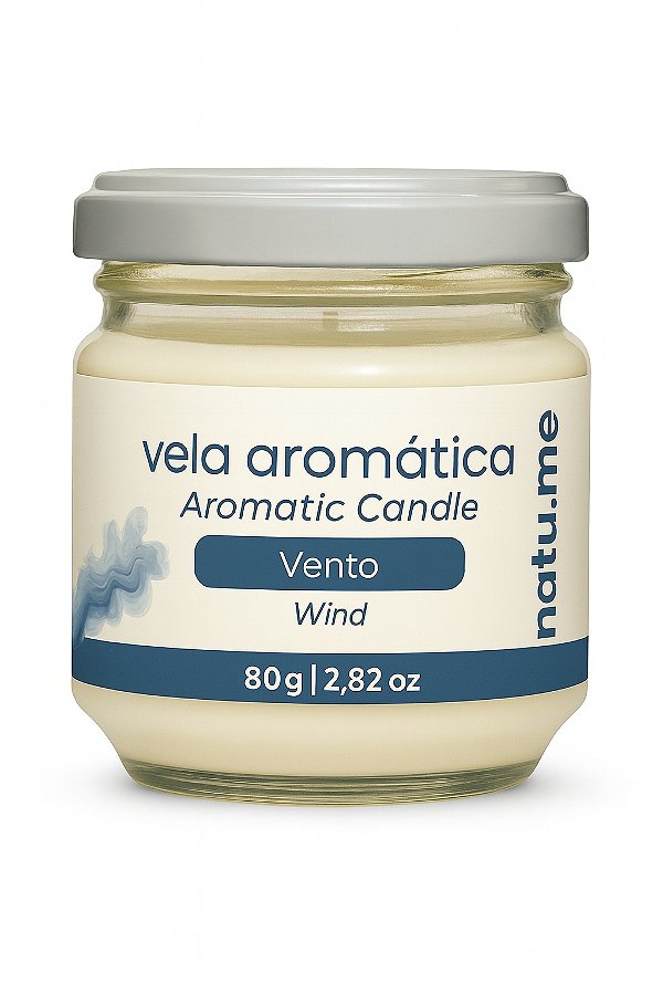 Vela Aromática Vento 80 gr