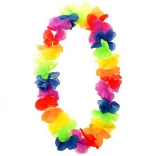 Colar Havaiano Luxo Unidade Luau Carnaval