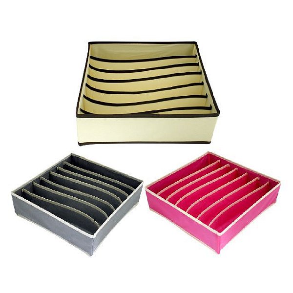 Organizador de Gaveta 7 Divisórias 32cm x 32cm