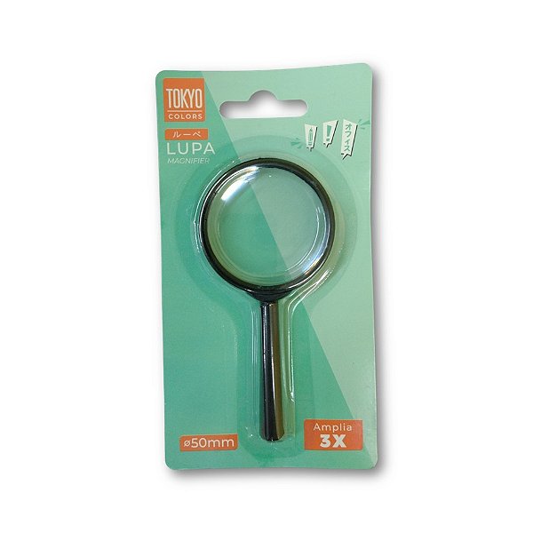 Lupa de Aumento 50mm - Leitura | Brinde | Prenda
