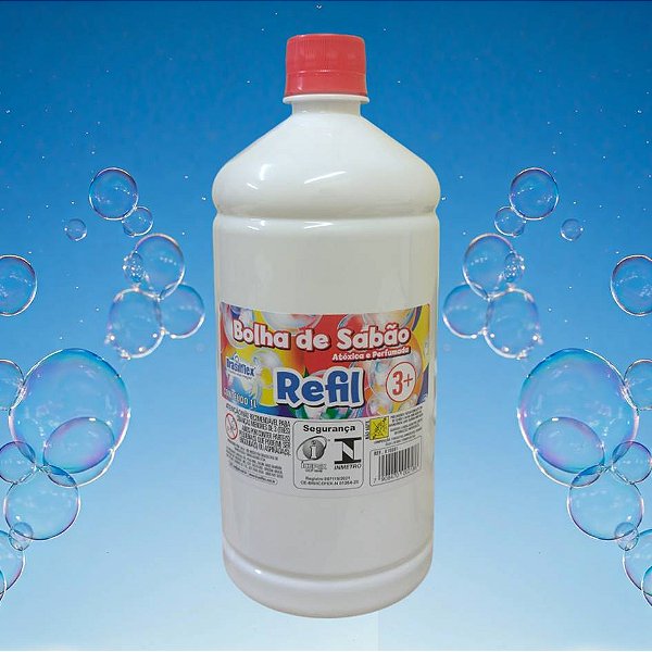 Refil Líquido para Bolha de Sabão 1 LITRO