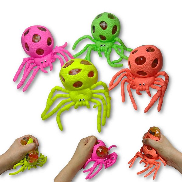 Aranha Anti-stress Squishy Brinquedo