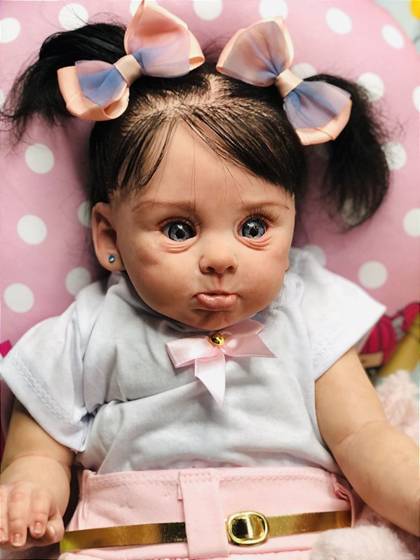 BEBÊ REBORN MARAVILHA MEGA REALISTA UMA CRIANÇA QUASE REAL 70 CM