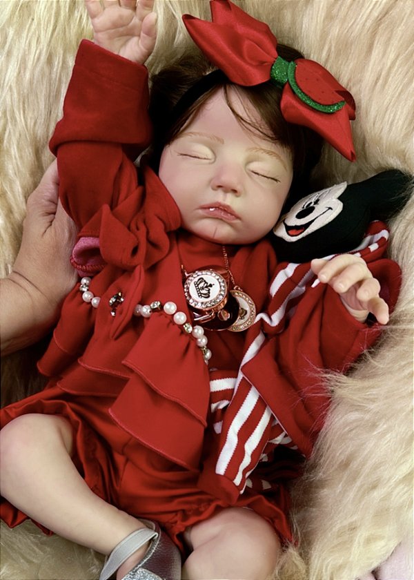 BEBÊ REBORN MENINA TODA EM SILICONE LADY MARAVILHOSA