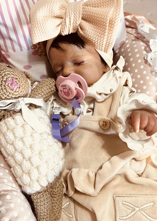 BEBÊ REBORN MENINA MELZINHA CORPO DE SILICONE MEGA REALISTA