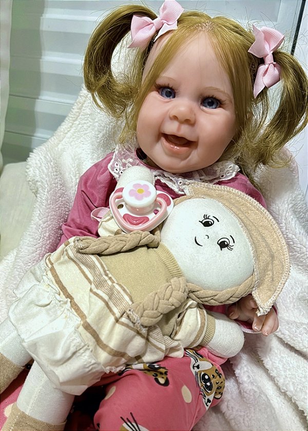 BEBÊ REBORN MENINA PAQUITINHA MEGA REALISTA QUASE UM BEBEZINHO REAL
