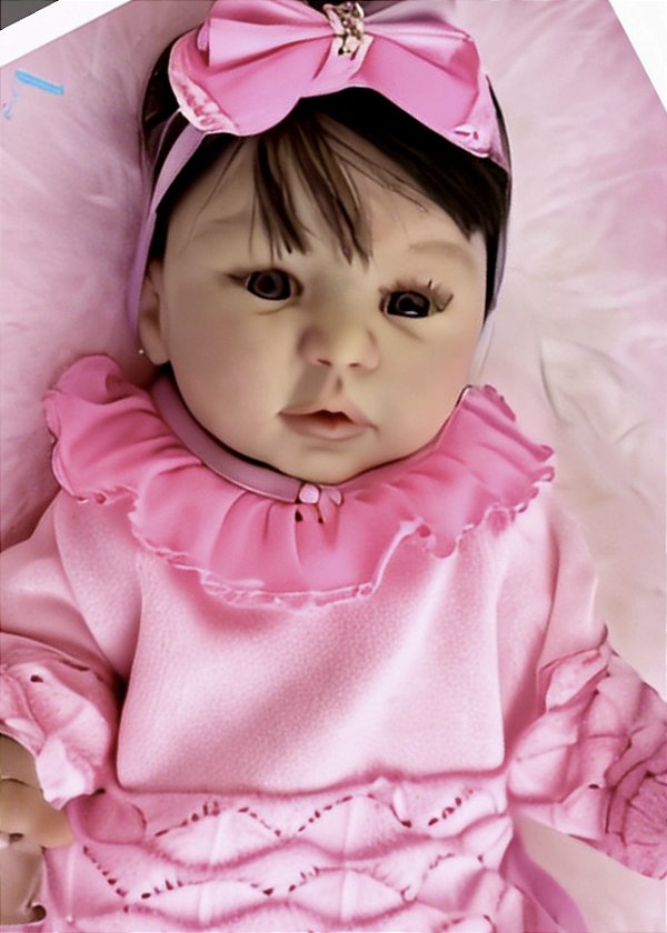 BEBÊ REBORN KIMBERLY REALISTA PODE DAR BANHO PROMOÇÃO VOLTA AOS AULAS