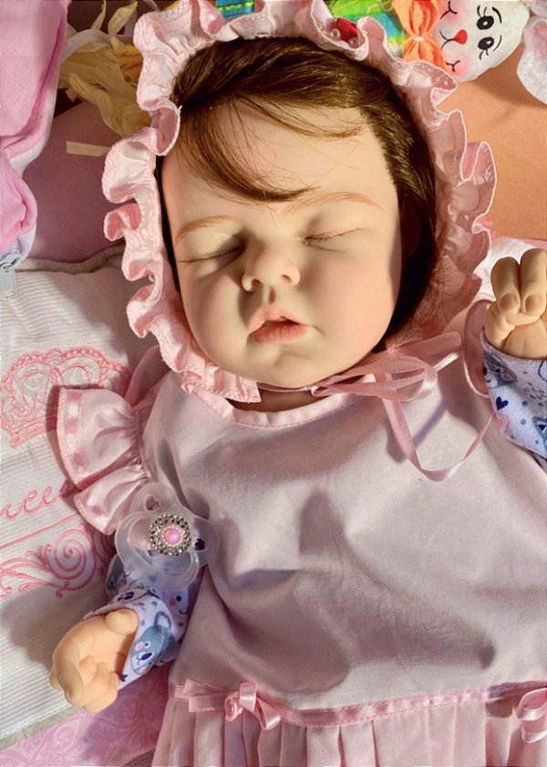 BEBÊ REBORN MENINA TODA EM SILICONE CHICLETINHA MEGA REALISTA - Maternidade  Mundo Baby Reborn