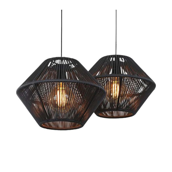 Luminária decorativa em corda náutica Argos