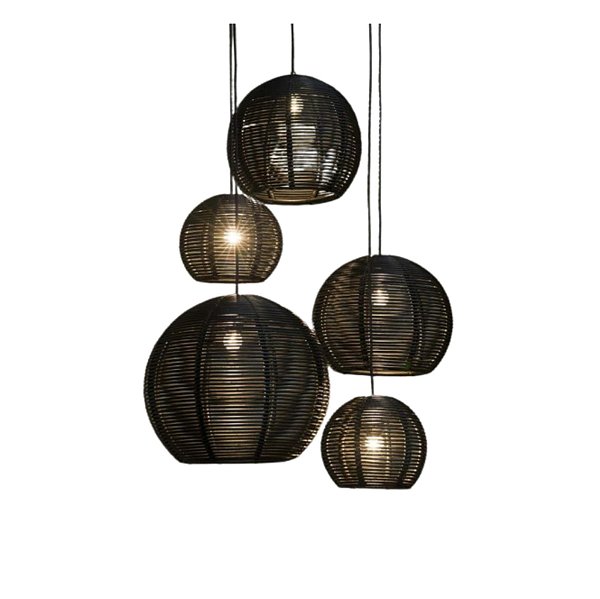 Luminária decorativa em corda náutica Rodes