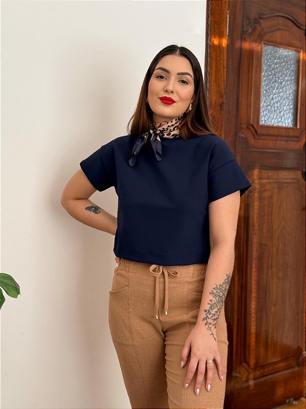 1341 Cropped Com Gola Comfy