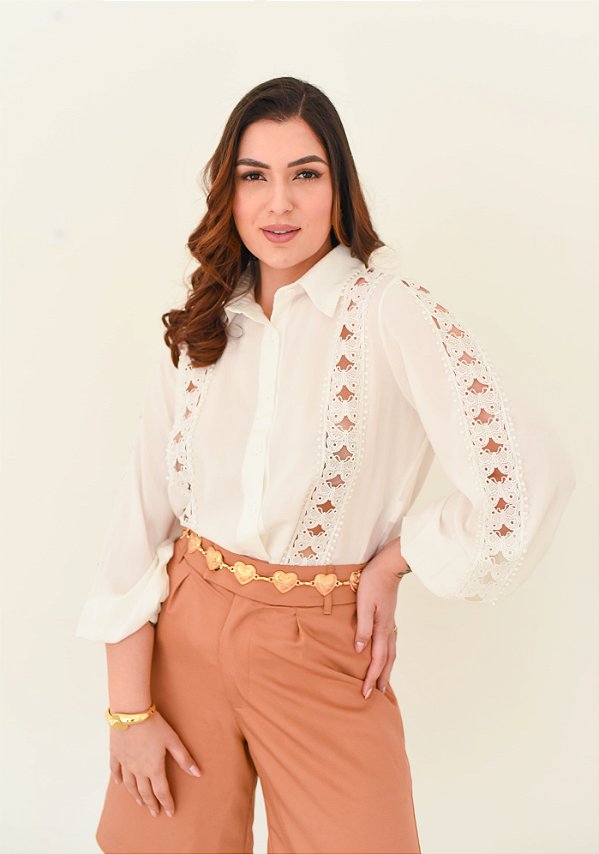 Camisa Clássica Entremeios