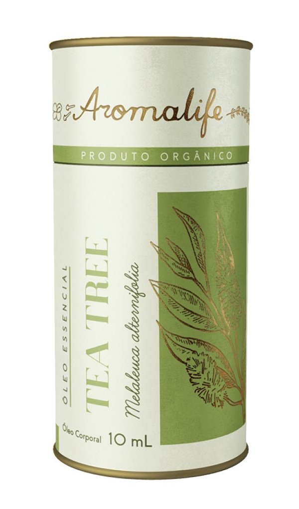 Óleo Essencial Tea Tree Orgênico Aromalife 10ml