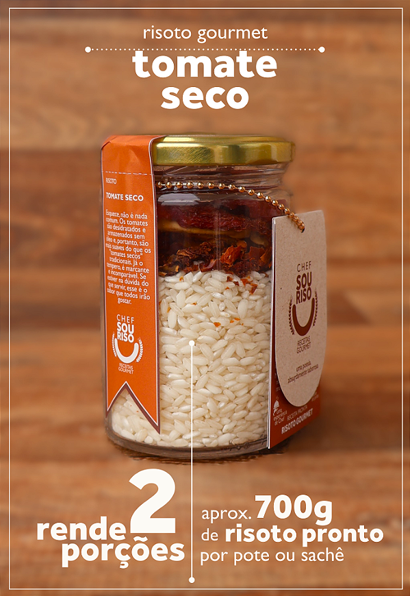 Risoto Tomate Seco - 2 Porções