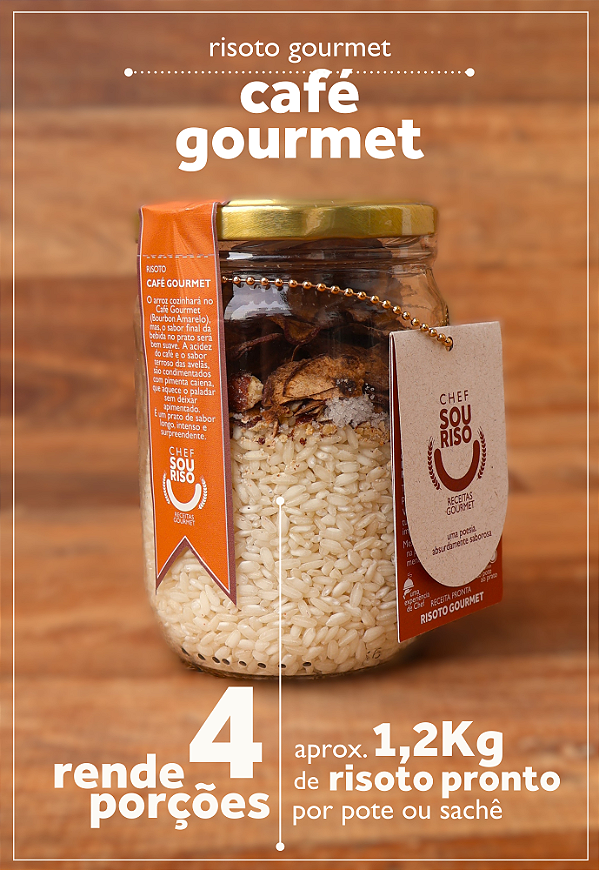 Risoto Café Gourmet - 4 Porções