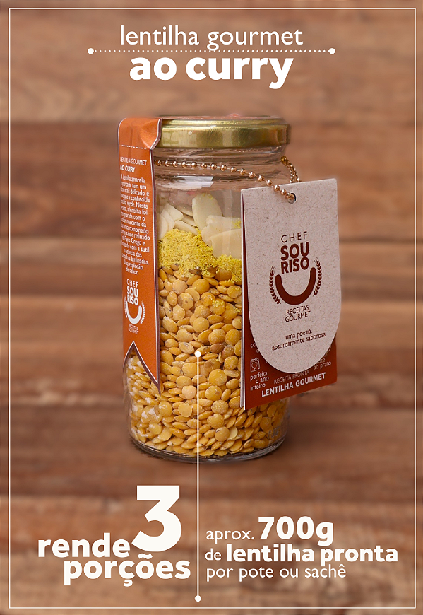 Lentilha ao Curry