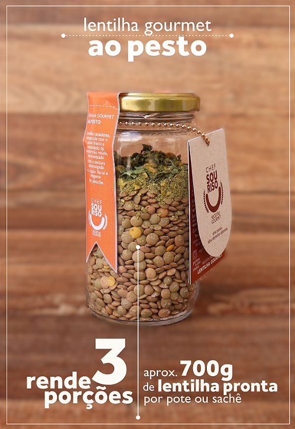 Lentilha ao Pesto