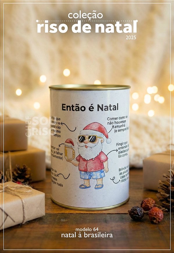 Tubo Lata - Natal à Brasileira