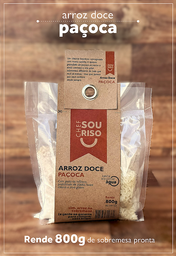 Arroz Doce Paçoca