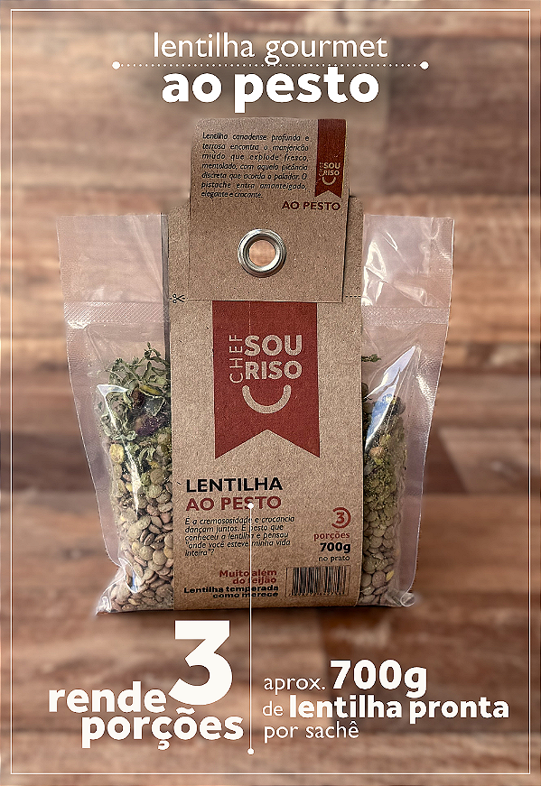 Lentilha ao Pesto